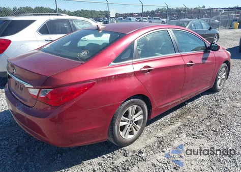 2013 Hyundai Sonata Gls из США, поврежденный, VIN 5NPEB4AC4DH633870